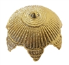 Large Gold Filigree Ornament Crown