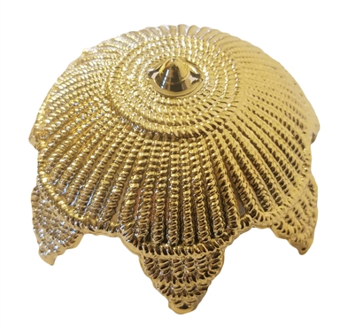 Large Gold Filigree Ornament Crown