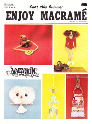 Enjoy Macrame July/August 1980