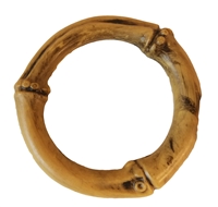 3" Plastic Bamboo Round Ring