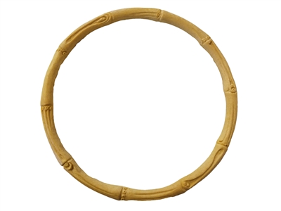 9" Plastic Bamboo Round Ring