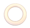 3/4" Round Plastic Ring, 18 ct