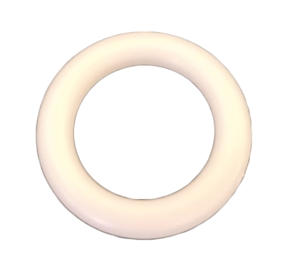 3/4" Round Plastic Ring, 18 ct