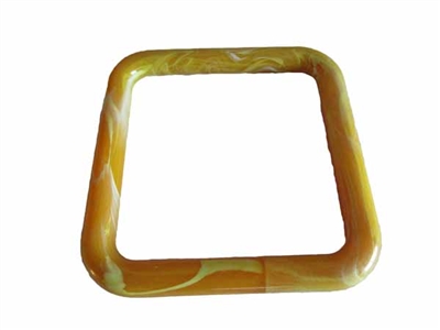 4&quot; Square Marbella Plastic Ring