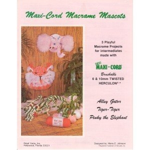 Maxi-Cord Macrame Mascots