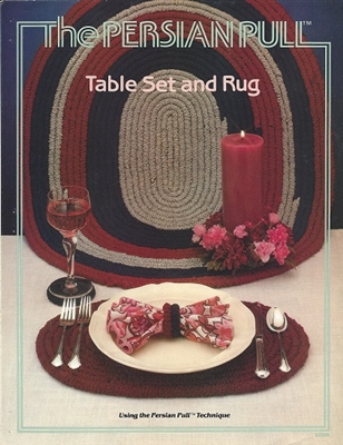 The Persian Pull Table Set and Rug