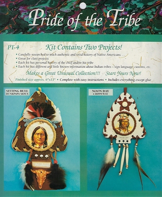 Pride of the Tribe (Sitting Bull & Noon Day) Southwest Craft Project Kit