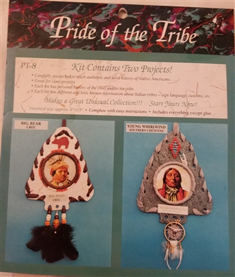 Pride of the Tribe (Big Bear & Young Whirlwind) Southwest Craft Project Kit