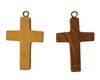 Small Wood Cross Pendant (Style 2), 12 ct Bag
