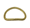 1-1/2" Brass Dee Ring, Unwelded