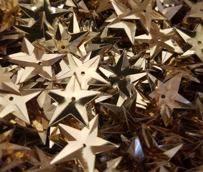 15mm Dimensional Star Sequins (50 pcs)