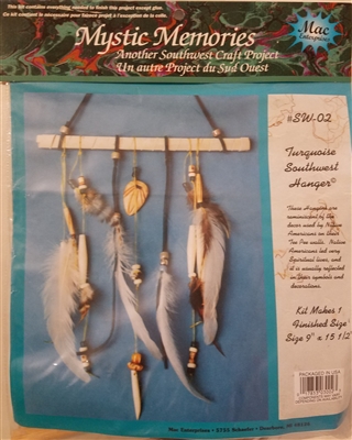 Turquoise Southwest Hanger Craft Project Kit