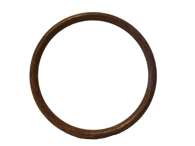 6" Wood Grain Plastic Ring