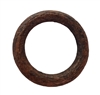 1-1/4" Wood Grain Plastic Ring