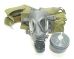 Finnish Gas Mask & Filter with Pack