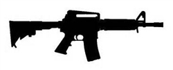 CNC Warrior Basic Black .223 AR15