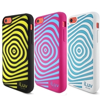 iLuv AILAURI Aurora Illusion Glow-in-the-dark case for iPhone 5C