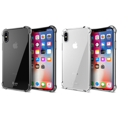 iLuv AIXGELA iPhone X Soft Flexible Lightweight Protective Case