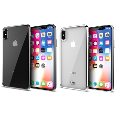 iLuv AIXMT iPhone X Soft Flexible Clear Lightweight Case