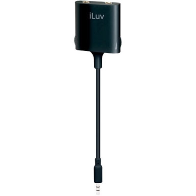 iLuv I111 Splitter Adapter with Dual Volume Control