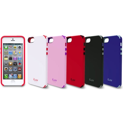 iLuv ICA7H321 Regatta Dual Layer Case for iPhone 5/5S/SE