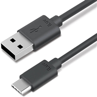 iLuv ICB58BK 3 ft USB Type-C to Standard USB Charging Cable