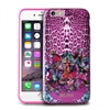 Puro Just Cavalli Antishock Cover for iPhone 6 Leo Tiger Garden Pink