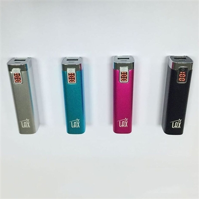 Lax Gadgets LED Power Up 2600mAh Portable USB Charger for Smartphones & Gadgets.