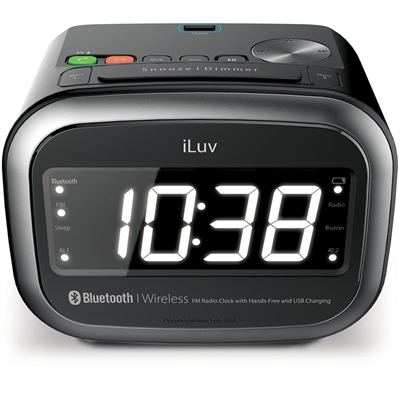 iLuv MORCAL2ULBK Morning Call 2 Wireless Bluetooth Speaker