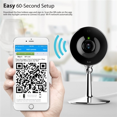 iLuv MYSIGHTUL Home IP Camera with Cloud-UL