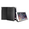 Puro Business Leather Case for iPad 6 Tumbled Booklet W/Foldable Flap Grey W/Gun Frame