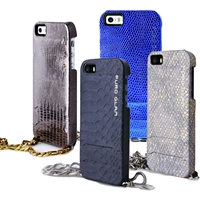 Puro Glam Cover Chain Ecoleather Cover For iPhone 5/5S/SE