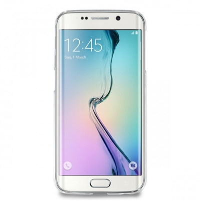 Puro Galaxy S6 Edge Custodia Ultra-Slim "0.3" Cover Transparent W/Screen Protector