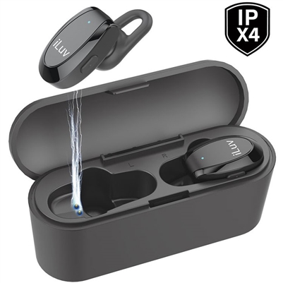 iLuv TrueBTAir True Wireless Stereo in-Ear Earbuds W/ Charging Case