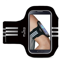Puro Universal Armband For Smartphones up to 5" Black