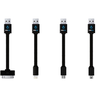 Limitless Innovations CableLinx Value Pack of 4 Charge/Sync Cables