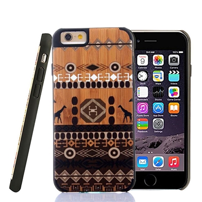 LAX Gadgets Natural Wood Case (Africa) for iPhone 6