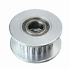 20T 3mm Bore 6mm GT2 Belt Smooth Idler Pulley Aluminum W/Bearing for 3D Printerâ€‹