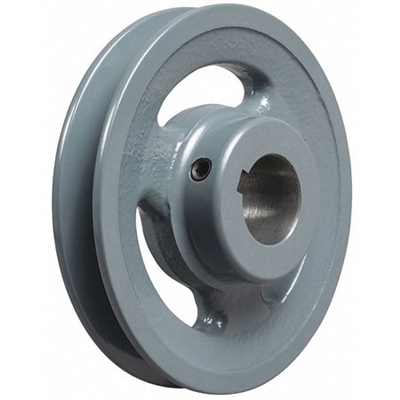 AK61 3/4" Bore Cast Iron Pulley for V-belt  size 3L, 4L for OD 6"