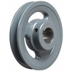 AK61 5/8" Bore Cast Iron Pulley for V-belt  size 3L, 4L OD 6" One Groove