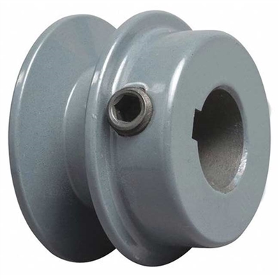 BK30 3/4" Bore Solid Sheave Pulley with 2.95" OD , Hex set screws for V-belts size 4L, 5L BK30-3/4"