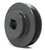 BK36 1" Bore Solid Sheave Pulley with 3.75" OD , Hex set screws for V-belts size 4L, 5L BK36-1"