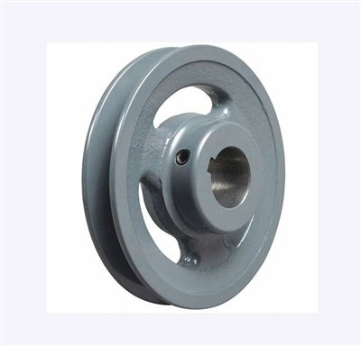 BK60-3/4" Inch Bore Solid Pulley with  OD 6" for V-belts cast iron size 4L, 5L