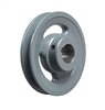 BK80-1" Inch Bore Solid Pulley with  OD 8" for V-belts cast iron size 4L, 5L