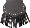 Large Concho, Studded, Fringe, Mud Flap