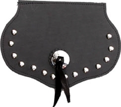 Small Studded Concho Mud Flap