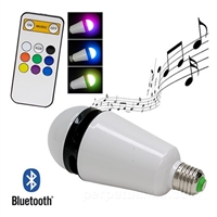 Laser light Projector with Bluetooth speaker Bulb