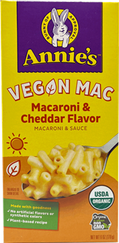 Annie's - Vegan Mac - Macaroni & Cheddar Flavor