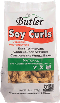 Butler Soy Curls - 8 oz Bag