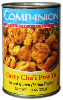 Companion - Curry Braised Gluten Seitan Tidbits